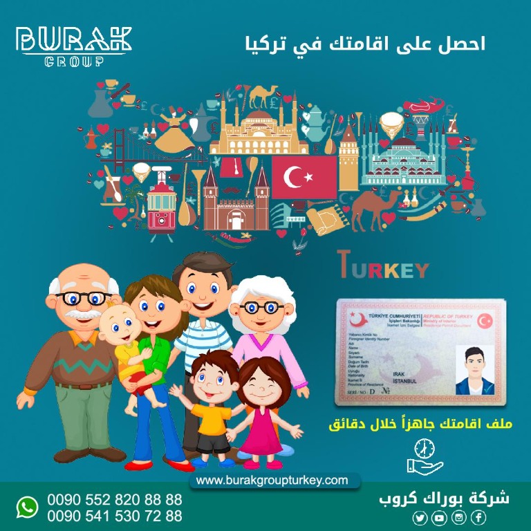 لتجنب رفض الاقامة التركية